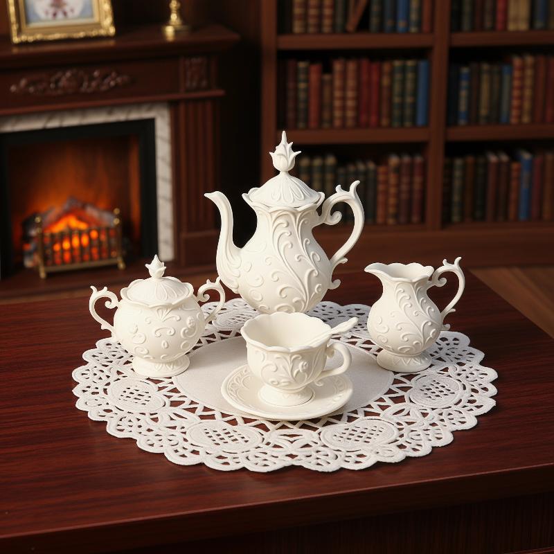 Kitchen Appliances Set - 1 Set Simulation Mini Flower Relief