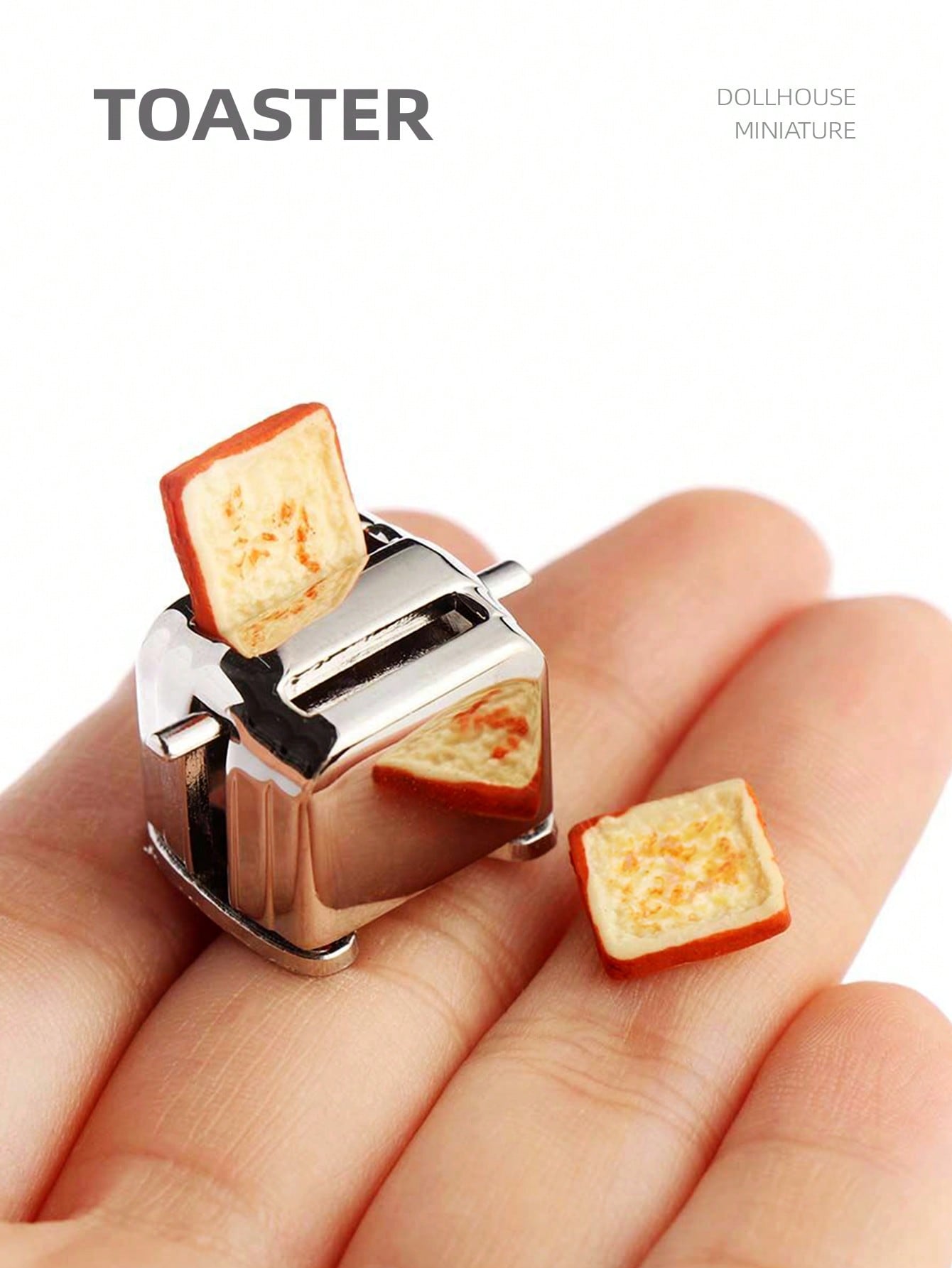 1:12 Dollhouse Miniature Toast - Kitchen Appliances In review and price