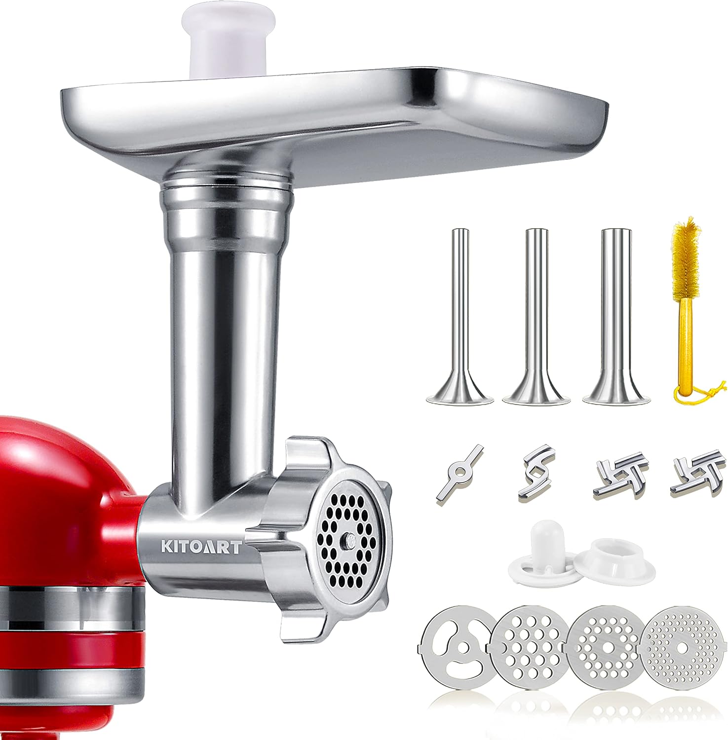 Stainless Steel Meat Grinder A - Meat Grinder Attachment review and price