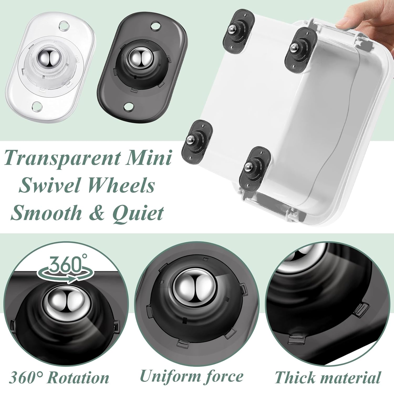 Self Adhesive Caster Wheels Ap - Kitchen Appliances Small review and price