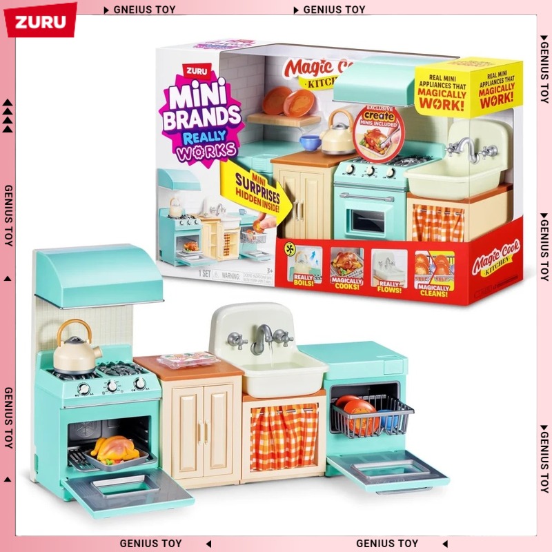 Zuru Mini Brands Magic Cook Ki - Kitchen Appliances Set review and price