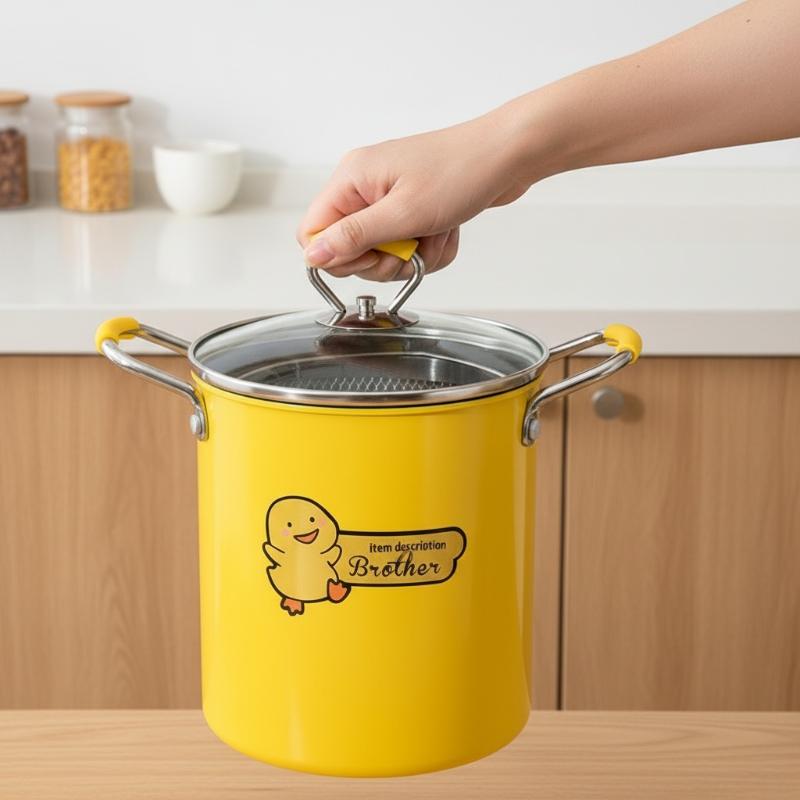 2/3L Deep Fryer Pot Stainless  - Kitchen Appliances In Japanese review and price