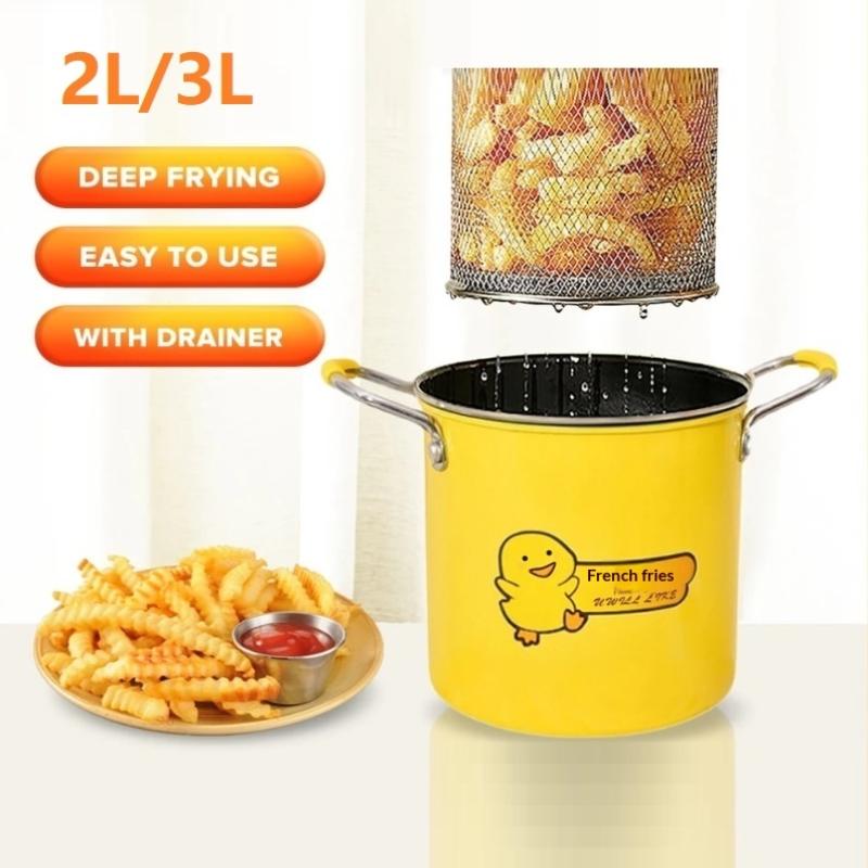 2/3L Deep Fryer Pot Stainless  - Kitchen Appliances In Japanese review and price