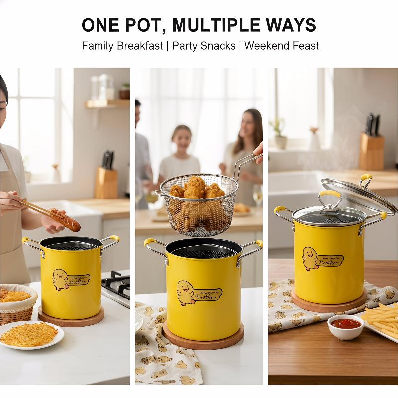 2/3L Deep Fryer Pot Stainless  - Kitchen Appliances In Japanese review and price