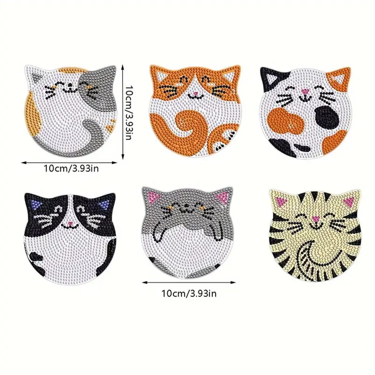 6 Pieces/set DIY Cat Rhineston - Kitchen Appliances Set review and price