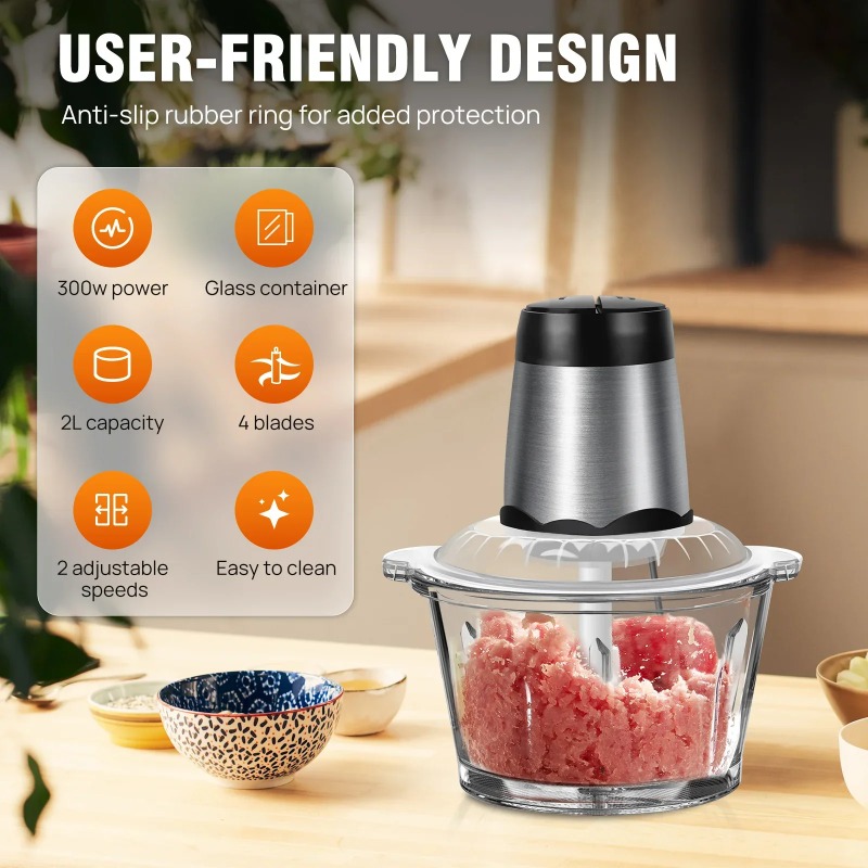 2L Electric Meat Grinder Food  - Meat Grinder Attachment review and price