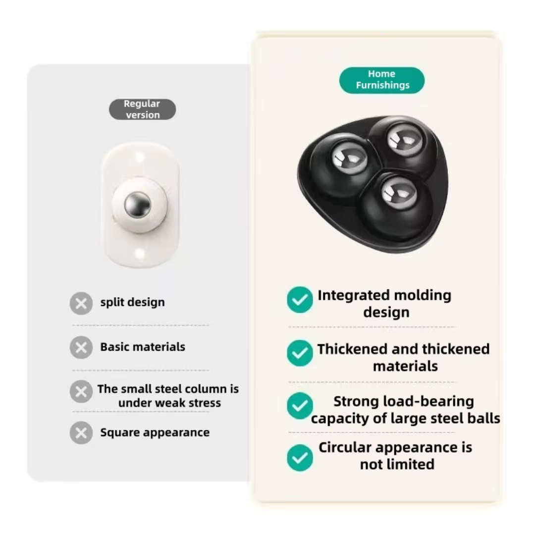 Self adhesive casters，360 ° ro - Kitchen Appliances Small review and price