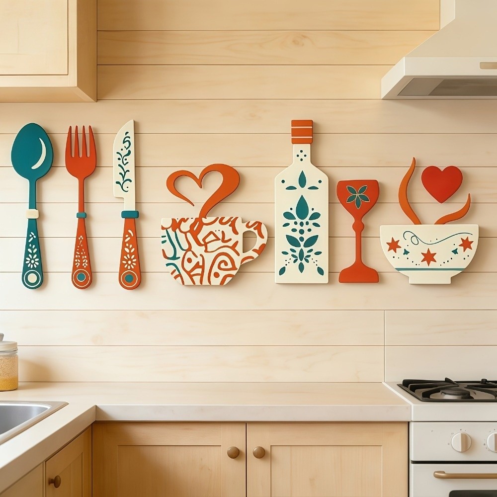 Vintage Wood Floral Kitchen Ut - Kitchen Appliances Set review and price