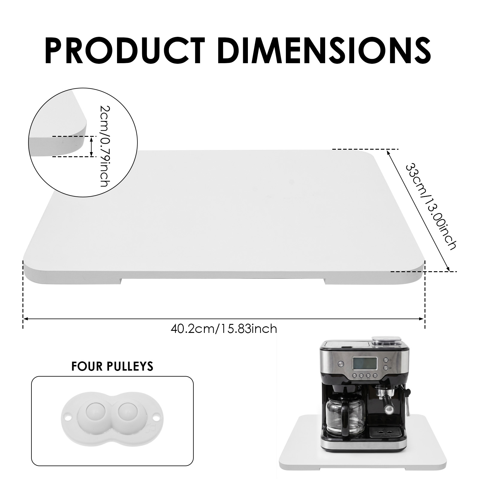 Kitchen Appliance Sliding Tray - Kitchen Appliances Set review and price