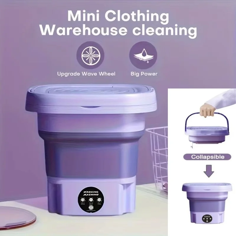8L Foldable Mini Washing Machi - Kitchen Appliances Small review and price