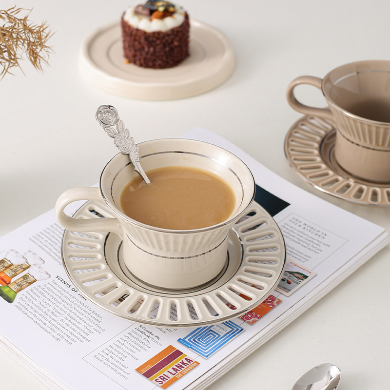 Luxury Ceramic Coffee Cup Dish - Kitchen Appliances Set review and price