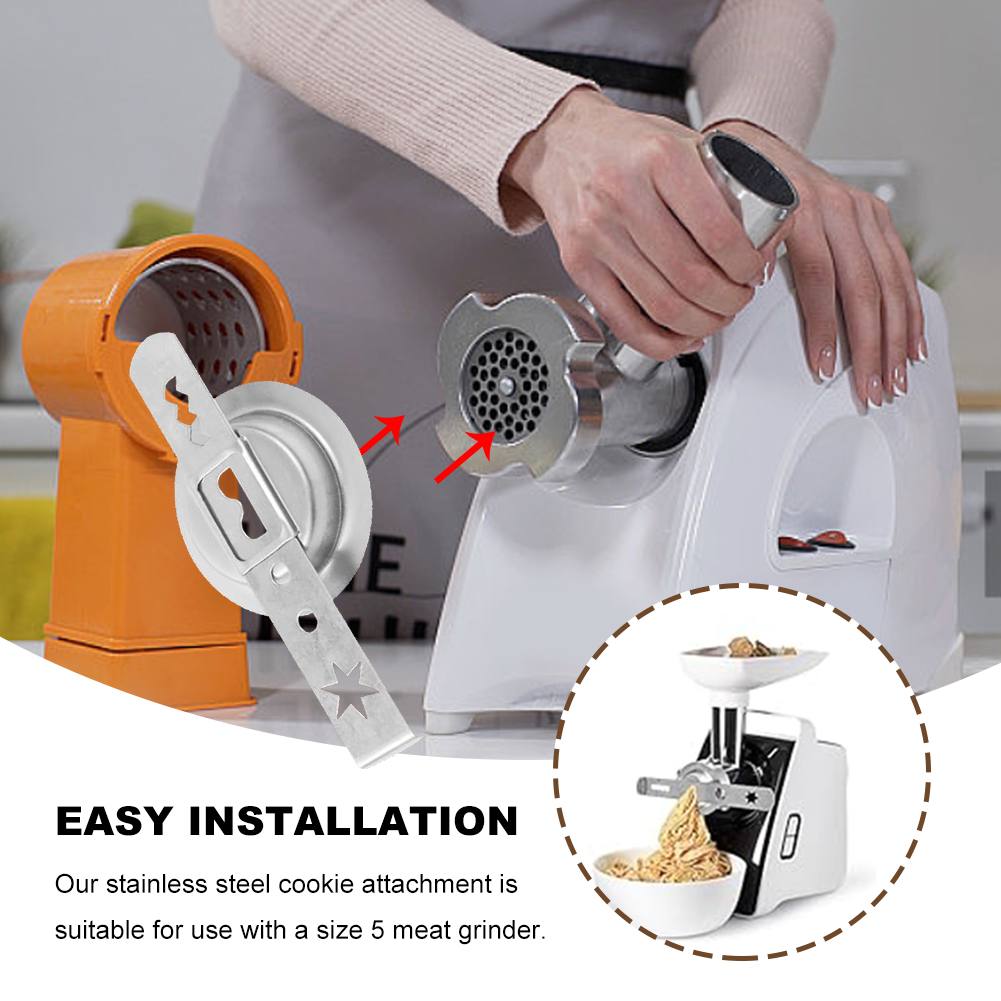 2 Pcs Biscuit Attachment 8 Pat - Meat Grinder Attachment review and price